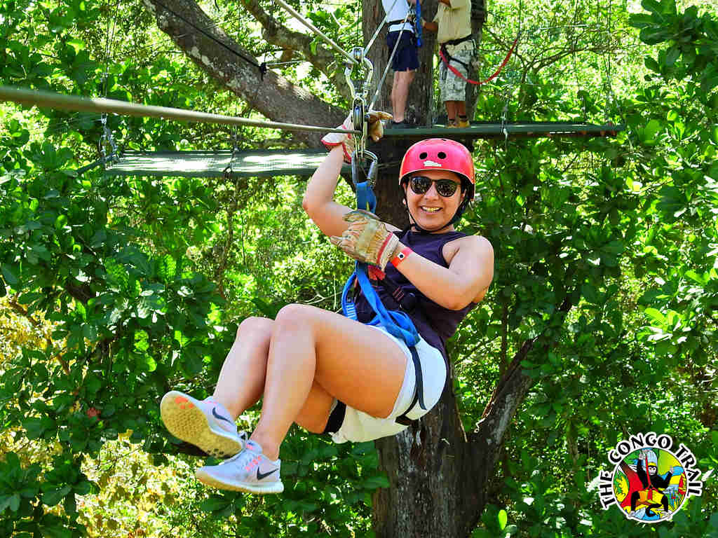 10 canopy Zipline Adventure with ATV Ride Brasilito Tours