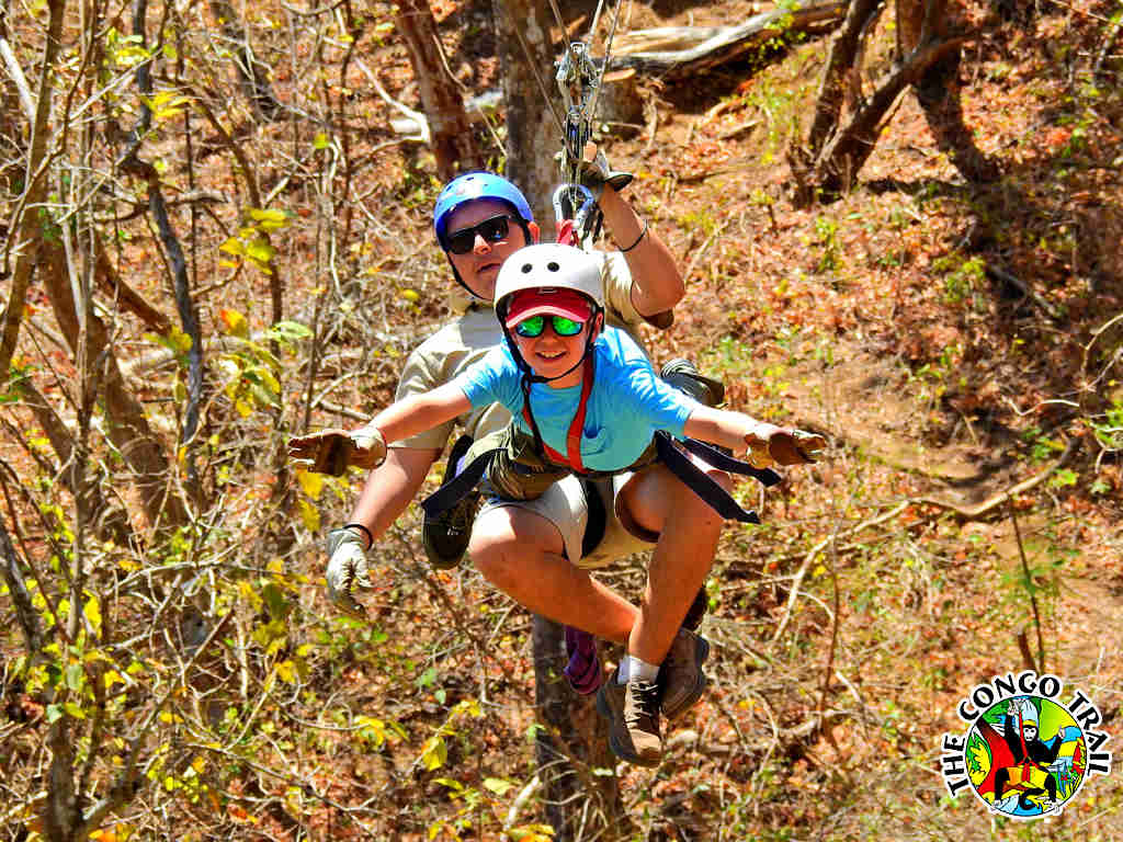 13 Canopy Zipline for Kids Brasilito Tours Reserva Conchal Playa Conchal