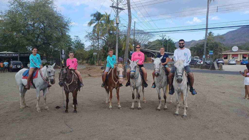 Horseback riding tour