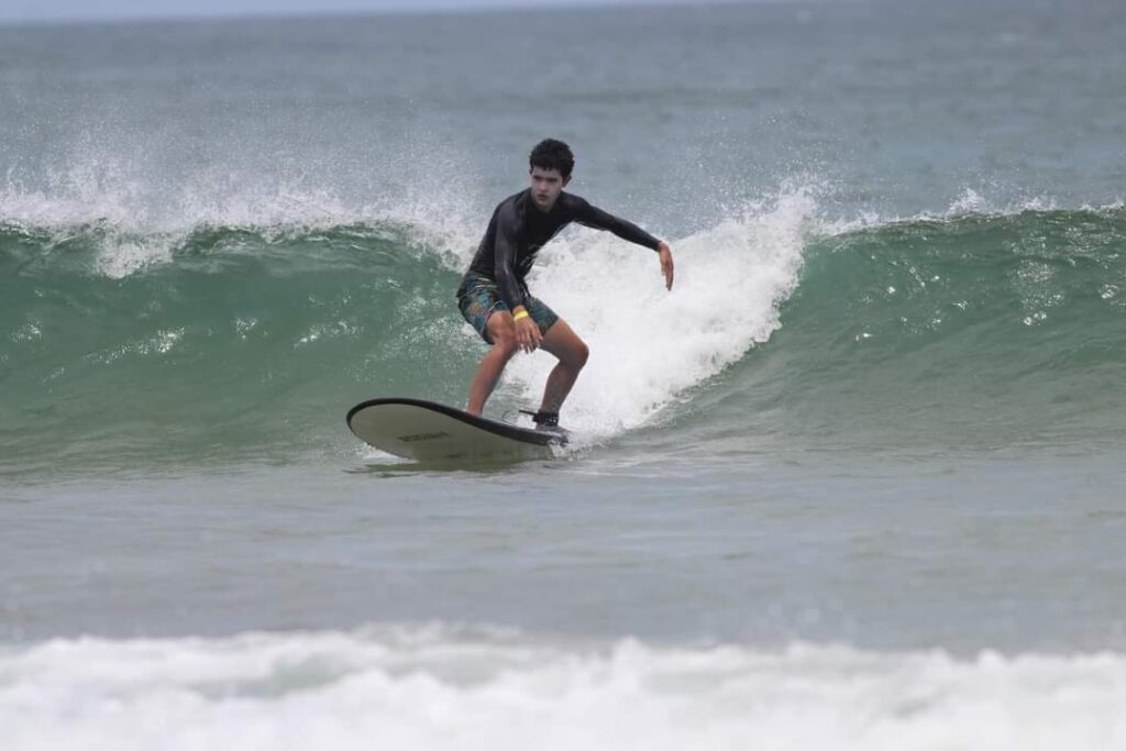 Surfing For the First Time First Wave Brasilito Tours Reserva Conchal