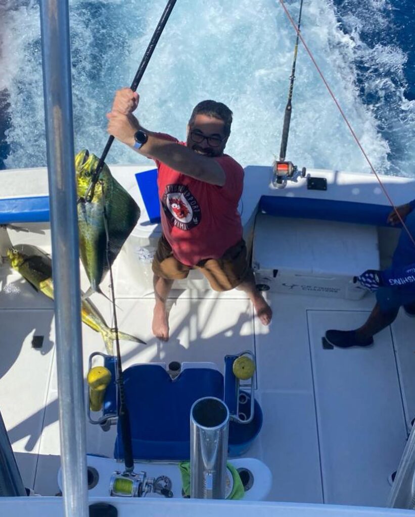 Tuna Caught on Victory Sport Fishing Charters Wesin Conchal Brasilito Tours