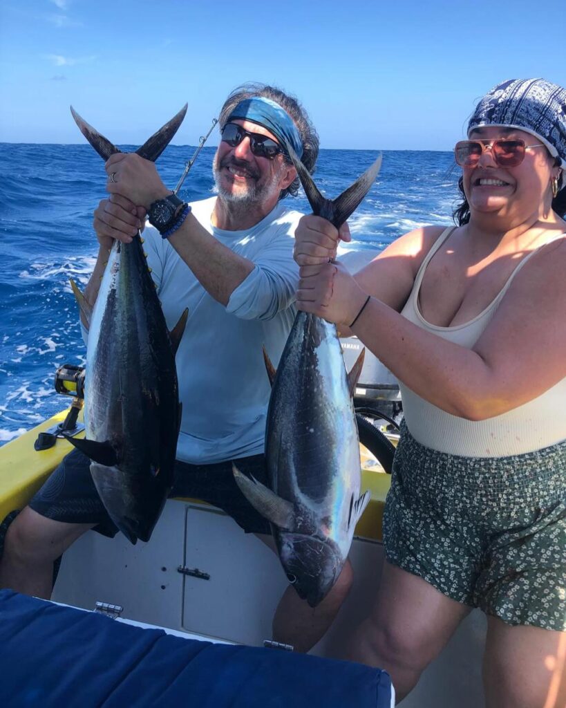 Two Fish Catch Boomerang Fishing Charters Brasilito Tours Costa Rica